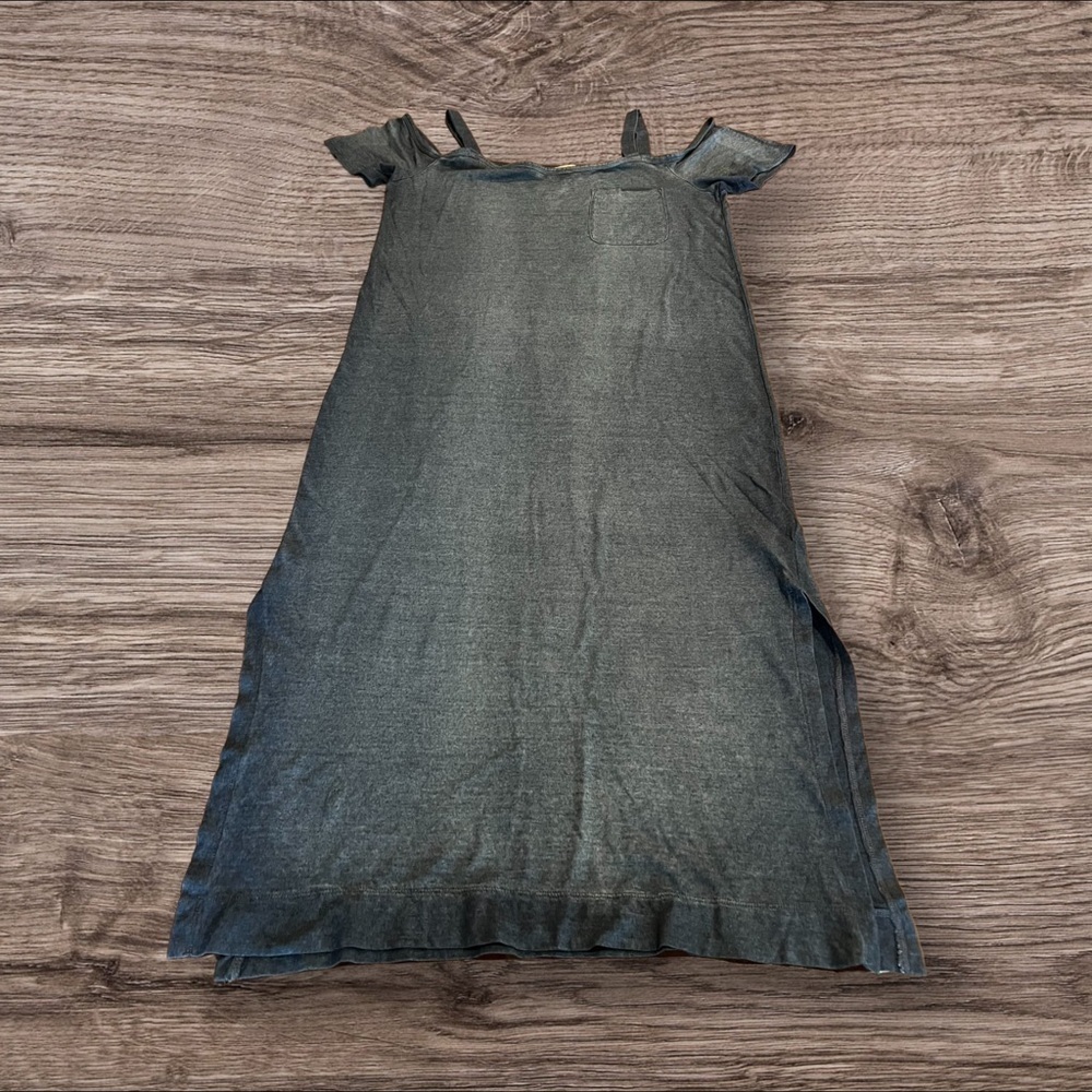 Cloth & Stone Short Sleeve Maxi T Shirt Dress Small